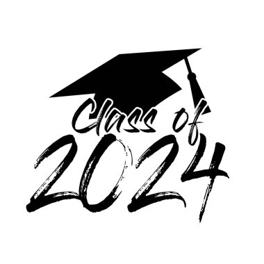 2024 Sınıfı Tasarım Vektörü