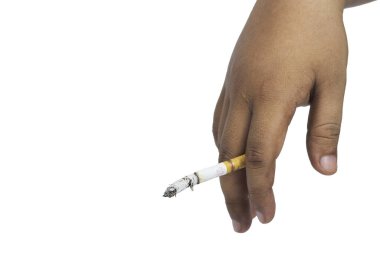 No smoking. Man stop smoke, refuse, reject, break take cigarette, say no. quit smoking for health. world tobacco day. drugs, Lung Cancer, emphysema , Pulmonary disease, narcotic, nicotine effect