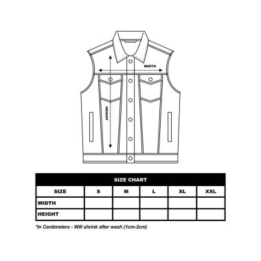 Ceket çizimi, kot ceket ölçü tablosu, düz çizim batı ceketi.