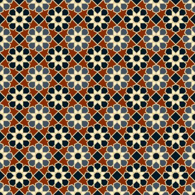 Arapça model arka plan. İslami süs vektörü. Geleneksel Arap geometrisi.