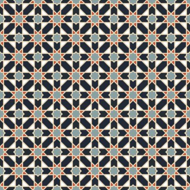 Arapça model arka plan. İslami süs vektörü. Geleneksel Arap geometrisi.