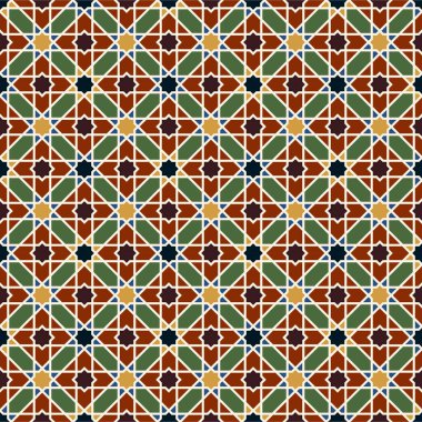 Arapça model arka plan. İslami süs vektörü. Geleneksel Arap geometrisi.