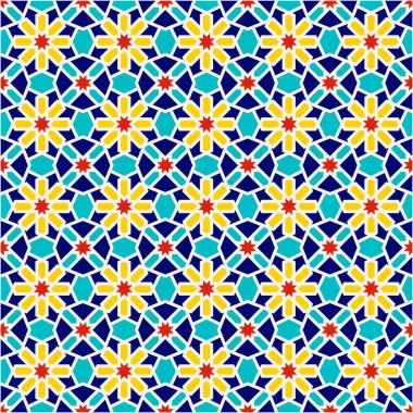 Arapça model arka plan. İslami süs vektörü. Geleneksel Arap geometrisi.