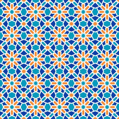 Arapça model arka plan. İslami süs vektörü. Geleneksel Arap geometrisi.