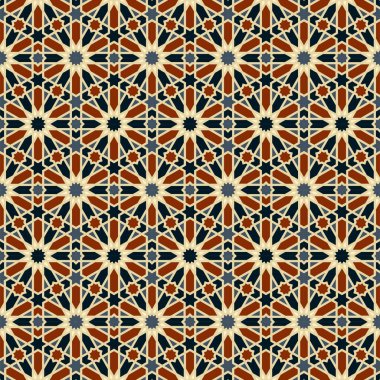 Arapça model arka plan. İslami süs vektörü. Geleneksel Arap geometrisi.