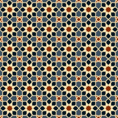 Arapça model arka plan. İslami süs vektörü. Geleneksel Arap geometrisi.