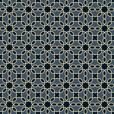 Arapça model arka plan. İslami süs vektörü. Geleneksel Arap geometrisi.