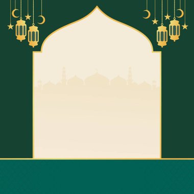 İslami geçmiş, Arabesk geçmişi. Müslüman Kutsal Ayı Ramazan Kareem. Ramazan Mübarek