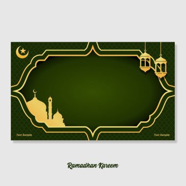 İslami geçmiş, Arabesk geçmişi. Müslüman Kutsal Ayı Ramazan Kareem. Ramazan Mübarek