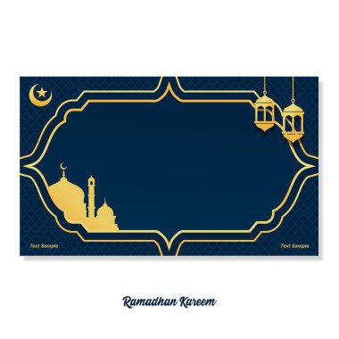 İslami geçmiş, Arabesk geçmişi. Müslüman Kutsal Ayı Ramazan Kareem. Ramazan Mübarek