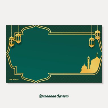 İslami geçmiş, Arabesk geçmişi. Müslüman Kutsal Ayı Ramazan Kareem. Ramazan Mübarek
