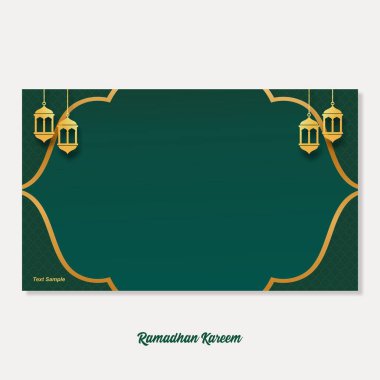 İslami geçmiş, Arabesk geçmişi. Müslüman Kutsal Ayı Ramazan Kareem. Ramazan Mübarek