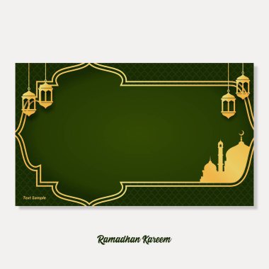 İslami geçmiş, Arabesk geçmişi. Müslüman Kutsal Ayı Ramazan Kareem. Ramazan Mübarek