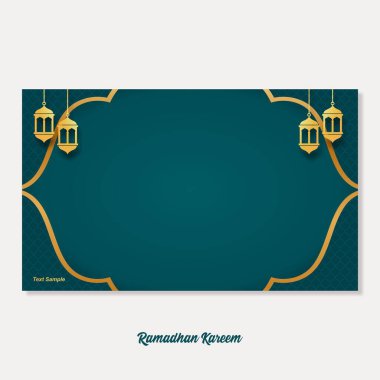 İslami geçmiş, Arabesk geçmişi. Müslüman Kutsal Ayı Ramazan Kareem. Ramazan Mübarek