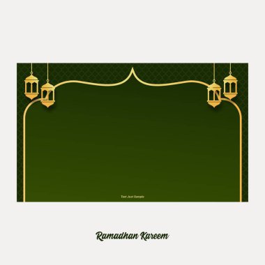 İslami geçmiş, Arabesk geçmişi. Müslüman Kutsal Ayı Ramazan Kareem. Ramazan Mübarek