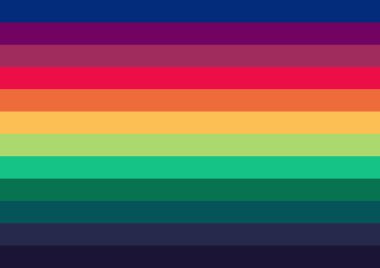 Gökkuşağı Renk Paletleri Soyut Spektrum RGB Renkli Duvar Kağıdı Arkaplanı