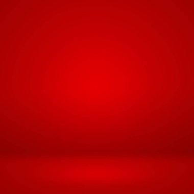 Soyut lüks, yumuşak, kırmızı arka plan, Noel Sevgililer Günü planı, stüdyo, oda, web şablonu, düz daire eğimli iş raporu.