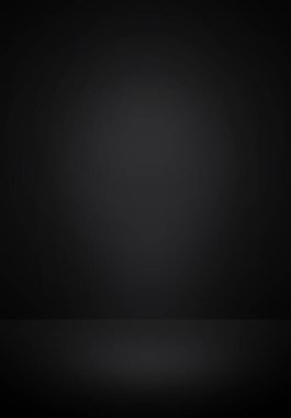 Soyut lüks bulanık koyu gri ve siyah gradyan. Ürünlerinizi sergilemek için arka plan stüdyo duvarı olarak kullanılır..