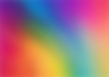 Gökkuşağı gradyan bulanık spektrum RGB renkli duvar kağıdı arkaplanı