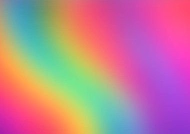 Gökkuşağı gradyan bulanık spektrum RGB renkli duvar kağıdı arkaplanı