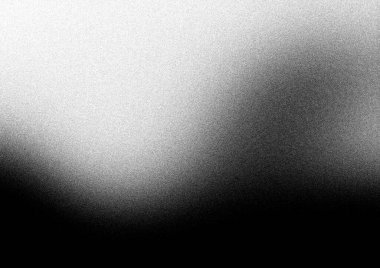 Gürültülü siyah gümüş bulanık gradyan soyut arkaplan.