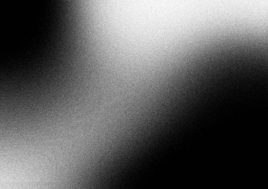Gürültülü siyah gümüş bulanık gradyan soyut arkaplan.
