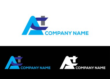 İlk Harf ACI Logosu veya Simge Tasarım Vektör Şablonu