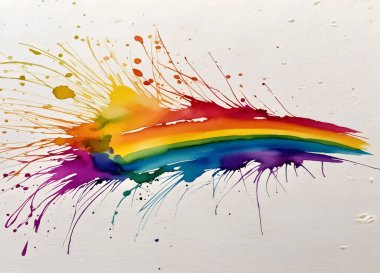 renkli soyut suluboya arkaplan