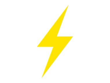 Bu yıldırım işareti (simge)).