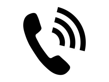Bu bir telefon işareti simgesi.