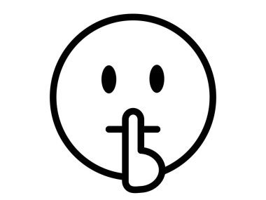 Bu sessiz bir simgedir (gizli işaret).