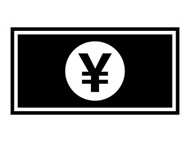 Bu bir para simgesi çizimi (banknotların silueti)).