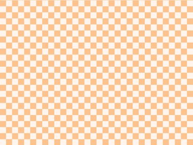 Bu turuncu kareli desenli (ekose desenli) bir arkaplanının çizimi.