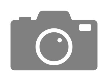 Bu bir kamera simgesi gösterimi (siluet).