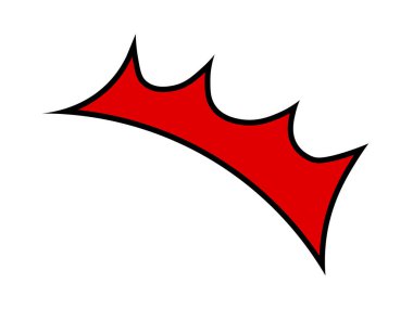 Bu bir sürpriz işaretinin çizimi (sürpriz simge).