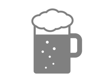 Bu bir bira silueti simgesi..