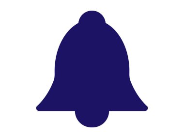 Bir çan simgesinin çizimi (bildirim işareti).