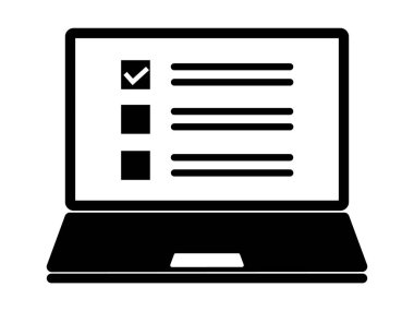 Bu bir web anketinin bir illüstrasyonu (çevrimiçi anket).