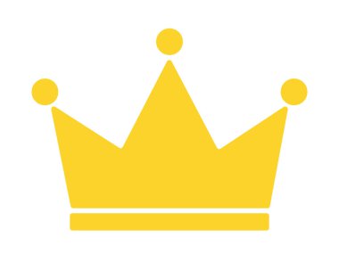 Bu, altın bir taç ikonunun resmi..