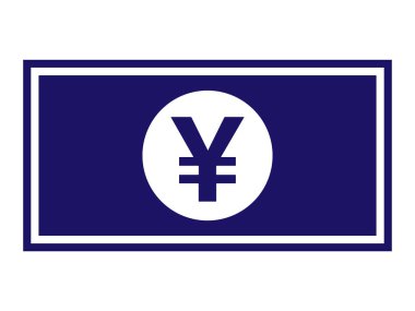 Bir para simgesi çizimi (bir banknotun silueti)).