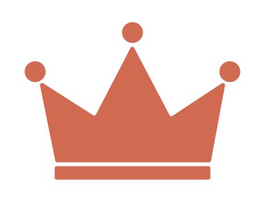 Bu bir taç simgesi (bakır taç).).