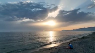 Arkaplan Yapılandırılmış Deniz Fırtınası