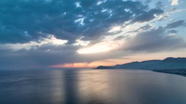 Arkaplan Yapılandırılmış Deniz Fırtınası