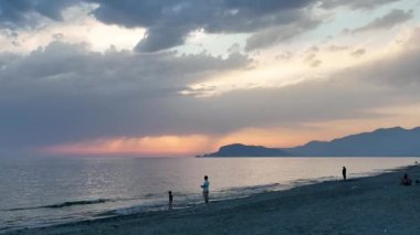 Arkaplan Yapılandırılmış Deniz Fırtınası