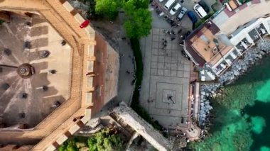 Alanya Türkiye 'deki Kızıl Kule