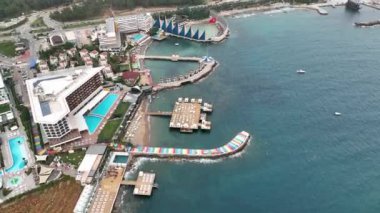 Türkiye Alanya 4 K Yaz atmosferi