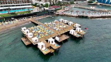 Plaj manzaralı otel Türkiye Alanya 4 K.