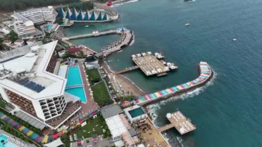 Türkiye Alanya 4 K Yaz atmosferi