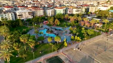 Parkta peyzaj.