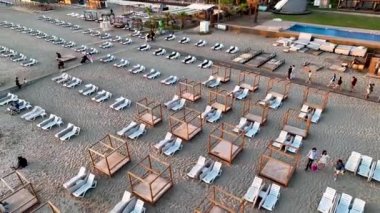 Kleopatra Sahili hava manzarası